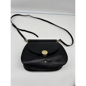 Antonio Melani Black Sleek and Slim Crossbody